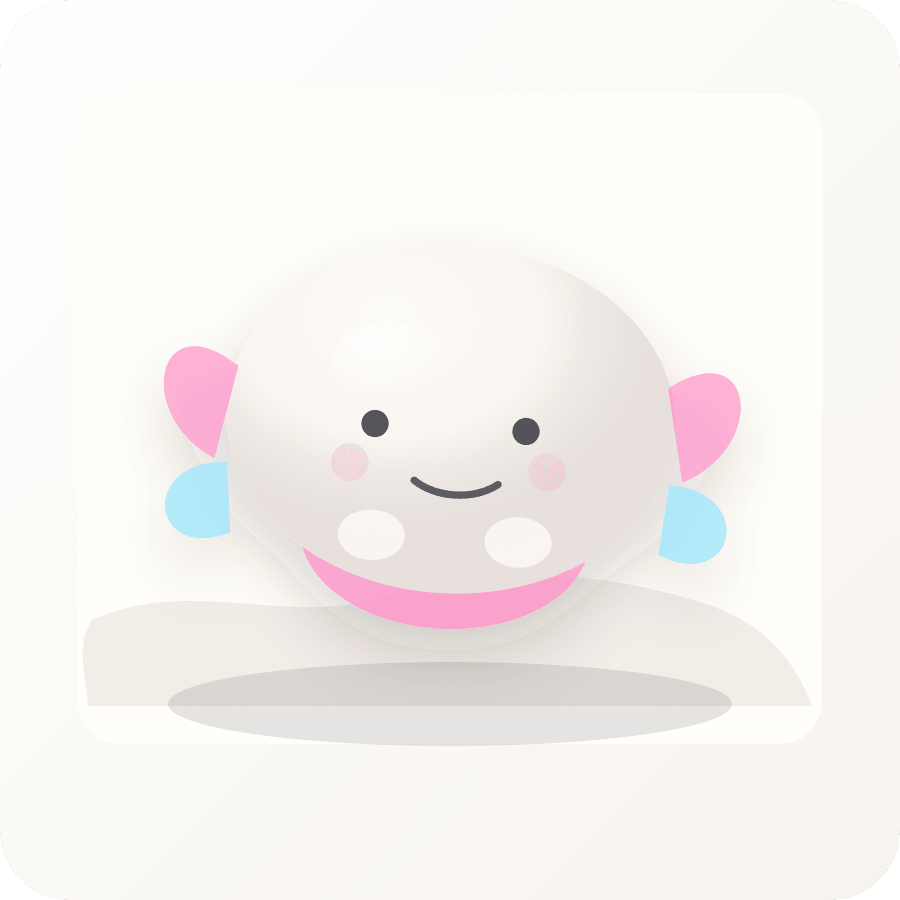Mini Axolotl Keychain Squishy