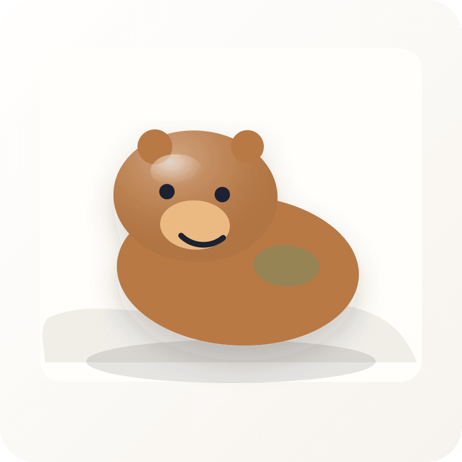 Capybara Tea Cup Squishy